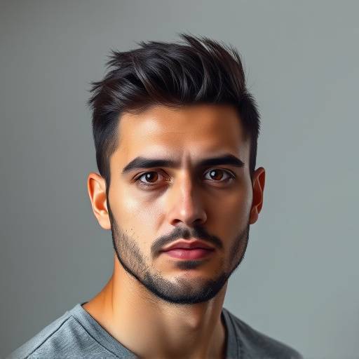 Retrato de Carlos López, Diseñador Gráfico